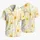 Ivory Plumeria Blossom Aloha Motif for Tropical Resort Vacation Style for Men and Dads Hawaiian Shirt - 5