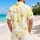 Ivory Plumeria Blossom Aloha Motif for Tropical Resort Vacation Style for Men and Dads Hawaiian Shirt - 2