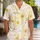 Ivory Plumeria Blossom Aloha Motif for Tropical Resort Vacation Style for Men and Dads Hawaiian Shirt - 1