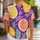 Tropical Citrus Slices And Island Leaves For Resort Vacation Travel And Beach Days Men Hawaiian Shirt - 1