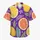 Tropical Citrus Slices And Island Leaves For Resort Vacation Travel And Beach Days Men Hawaiian Shirt - 7