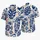 Mid-Century Tropical Mask Fish And Wave Motifs For Retro Resort Vacation Outfits Hawaiian Shirt - 5
