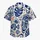 Mid-Century Tropical Mask Fish And Wave Motifs For Retro Resort Vacation Outfits Hawaiian Shirt - 7