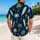 Vintage Surfboards And Tropical Palms For Aloha Vacations And Resort Beach Getaways Hawaiian Shirt - 2
