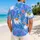 Retro Daisy Meadow With Bumblebees For Garden Parties, Beach Trips And Summer Travel Hawaiian Shirt - 2