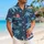 Tropical Palm And Island Motifs For Beach Vacations And Resort Travel For Men Hawaiian Shirt - 6
