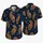 Midnight Navy Gold Paisley Resort Style For Tropical Vacations And Beach Parties Men Hawaiian Shirt - 5
