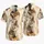 Watercolor Cat Faces And Tropical Florals For Resort Travel And Summer Cat Lovers Hawaiian Shirt - 5