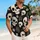 Vintage Aloha Skull Motifs for Beach Parties, Resort Travel and Tropical Getaways Hawaiian Shirt - 6