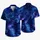 Deep Blue Galaxy Nebula Starfield For Beach Vacations And Resort Getaways For Men Hawaiian Shirt - 5