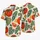 Tomato Tropical Leaf Resort Wear for Summer Vacations and Coastal Getaway Lovers Hawaiian Shirt - 5