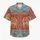 Asian Elephant Folk Art Motifs for Resort Travel, Beach Days and Summer Festivals Hawaiian Shirt - 7