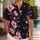 Blush Cherry Blossom Branches For Tropical Vacation Evenings And Resort Getaways Hawaiian Shirt - 1