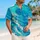 Ocean Wave Seagull Oil Painting for Beach Vacation Cruise And Coastal Resort Wear Hawaiian Shirt - 6