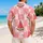 Watermelon Checkerboard Resort Wear for Beach Vacations, Summer Parties and Travel Hawaiian Shirt - 2