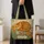 Sleeping Ginger Cat With Wildflowers For Book Lovers, Garden Gifts And Daily Errands Quilted Tote Bag - 4