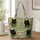 Black Cats, Ferns And Mushrooms For Nature Lovers, Everyday Carry And Gift Giving Quilted Tote Bag - 1