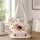 Vintage Roses And Monarch Butterflies for Shopping, Travel, and Christian Gift Giving Quilted Tote Bag - 1