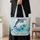 Leaping Dolphin Over Turquoise Waves Beach Travel Gift For Ocean And Coastal Lovers Quilted Tote Bag - 4