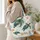 Sea Turtle Coastal Ocean Motifs For Beach Trips, Market Days And Everyday Carry Quilted Tote Bag - 3