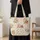 Vintage Tea Rose Garden Florals For Travel, Work, Romantic Outings, And Daily Carry Quilted Tote Bag - 4