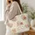 Vintage Tea Rose Garden Florals For Travel, Work, Romantic Outings, And Daily Carry Quilted Tote Bag - 3