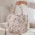 Blush Pink Lavender Wildflower Meadow For Everyday Travel And Cottagecore Gift Giving Quilted Tote Bag - 5