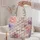 Watercolor Peony And Anemone Florals For Everyday Travel, Shopping And Garden Lovers Quilted Tote Bag - 5