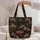 Woodland Rabbit And Peony Floral Gift For Garden Lovers, Travel And Daily Outings Quilted Tote Bag - 5