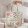 Watercolor Peonies Wildflowers And Berries For Spring Travel And Everyday Outings Quilted Tote Bag - 5