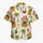 Tiki Bar Pineapple Coconut Cocktail Motifs For Tropical Beach Vacation Resort Parties Hawaiian Shirt - 7