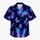 Tropical Blue Purple Butterfly Swarm For Beach Vacation And Resort Wear For Stylish Men Hawaiian Shirt - 7