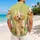 Fluffy Puppy In Flower Meadow For Tropical Vacation Wear And Dog Lover Birthday Gifts Hawaiian Shirt - 2