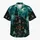 Victorian Haunted Manor And Friendly Ghosts For Halloween Luau Nights And Parties Hawaiian Shirt - 7