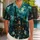 Victorian Haunted Manor And Friendly Ghosts For Halloween Luau Nights And Parties Hawaiian Shirt - 1