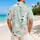 White Cranes And Cherry Blossoms For Coastal Vacation Resort And Beach Travel Style Hawaiian Shirt - 2