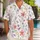 Coral And Lavender Wildflower Meadow Botanicals For Resort Vacations And Summer Travel Hawaiian Shirt - 1