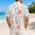 Coral And Lavender Wildflower Meadow Botanicals For Resort Vacations And Summer Travel Hawaiian Shirt - 2