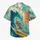 Retro Skeleton Surfer Riding Ocean Wave For Beach Vacation Coastal Style Men Summer Hawaiian Shirt - 7