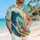 Retro Skeleton Surfer Riding Ocean Wave For Beach Vacation Coastal Style Men Summer Hawaiian Shirt - 6