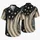 Vintage Tropical Palm Fronds And Weathered Stars For Beach Vacation Surf Style Men Hawaiian Shirt - 5