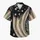 Vintage Tropical Palm Fronds And Weathered Stars For Beach Vacation Surf Style Men Hawaiian Shirt - 7