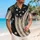 Vintage Tropical Palm Fronds And Weathered Stars For Beach Vacation Surf Style Men Hawaiian Shirt - 6