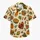 Pumpkin Turkey Harvest Aloha Motifs For Thanksgiving Luau Parties And Fall Getaways Hawaiian Shirt - 7