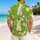 Easter Bunnies Holding Colorful Decorated Eggs for Spring Egg Hunts and Garden Parties Hawaiian Shirt - 2