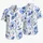 Blue Watercolor Rose Vines For Coastal Vacations, Garden Parties, And Resort Wear Hawaiian Shirt - 5