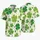 Four-Leaf Clover Botanical Resort Wear For St. Patrick's Day Summer Getaways Men Hawaiian Shirt - 5