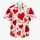 Red Heart And Plumeria Tropical Romance For Beach Dates And Valentine Island Getaways Hawaiian Shirt - 7