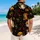 Halloween Costume Cats, Bats and Pumpkins for Spooky Beach Parties and Cat Lovers Hawaiian Shirt - 2