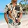 Retro Vinyl Records Guitar And Boombox For Beach Parties And Summer Music Lovers Hawaiian Shirt - 6